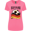 Deutschland Football Germany German Soccer Womens Wider Cut T-Shirt Azalea