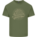 Distressed 35th Birthday Made In 1988 Mens Cotton T-Shirt Tee Top Military Green