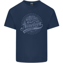 Distressed 61st Birthday Made In 1962 Mens Cotton T-Shirt Tee Top Navy Blue