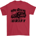 Drifting Come With Me if You Want to Drift Mens T-Shirt 100% Cotton Red