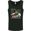 Drifting Home for Christmas Car Drift Funny Xmas Mens Vest Tank Top Black