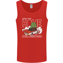 Drifting Home for Christmas Car Drift Funny Xmas Mens Vest Tank Top Red