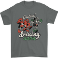 Driving Soon New Driver 16th Birthday Learner Mens T-Shirt 100% Cotton Charcoal