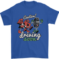 Driving Soon New Driver 16th Birthday Learner Mens T-Shirt 100% Cotton Royal Blue