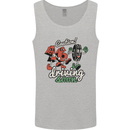 Driving Soon New Driver 16th Birthday Learner Mens Vest Tank Top Sports Grey