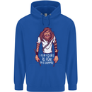 Drummer Count to 4 Funny Drumming Drum Mens 80% Cotton Hoodie Royal Blue