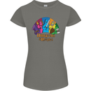 Dungeons n Meeples Role Play Games RPG Womens Petite Cut T-Shirt