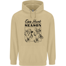 Easter Egg Hunt Season Mens 80% Cotton Hoodie Sand