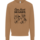 Easter Egg Hunt Season Mens Sweatshirt Jumper Caramel Latte