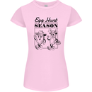 Easter Egg Hunt Season Womens Petite Cut T-Shirt Light Pink