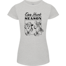 Easter Egg Hunt Season Womens Petite Cut T-Shirt Sports Grey