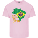 Eat Sleep Brazilian Jiu Jitsu MMA Kids T-Shirt Childrens Light Pink