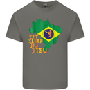 Eat Sleep Brazilian Jiu Jitsu MMA Mens Cotton T-Shirt Tee Top Charcoal