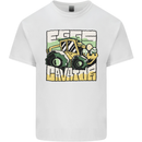 EggsCavator Funny Easter Excavator Mens Cotton T-Shirt Tee Top White