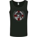 England Bodybuilding Flag Gym Training English Mens Vest Tank Top Black