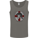 England Bodybuilding Flag Gym Training English Mens Vest Tank Top Charcoal