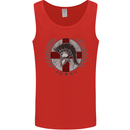 England Bodybuilding Flag Gym Training English Mens Vest Tank Top Red