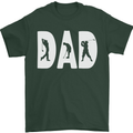 Fathers Day Golf Dad Golfer Golfing Mens T-Shirt 100% Cotton Forest Green