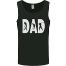 Fathers Day Golf Dad Golfer Golfing Mens Vest Tank Top Black