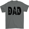 Fathers Day Golf Dad Golfing Golfer Mens T-Shirt 100% Cotton Charcoal