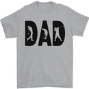 Fathers Day Golf Dad Golfing Golfer Mens T-Shirt 100% Cotton Sports Grey