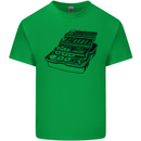Fisherman Tackle Box Fishing Mens Cotton T-Shirt Tee Top Irish Green