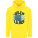 Fisheye Lens Funny Photography Photographer Childrens Kids Hoodie Yellow