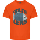 Fisheye Lens Funny Photography Photographer Kids T-Shirt Childrens Orange