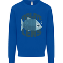 Fisheye Lens Funny Photography Photographer Mens Sweatshirt Jumper Royal Blue