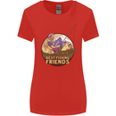 Fishing Dog Fisherman's Best Friend Womens Wider Cut T-Shirt Red