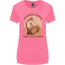 Fox Welcome Winter and Lazy Days Womens Wider Cut T-Shirt Azalea