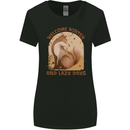 Fox Welcome Winter and Lazy Days Womens Wider Cut T-Shirt Black