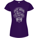 Freedom Wheels Cafe Racer Biker Motorcycle Womens Petite Cut T-Shirt