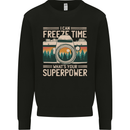 Freeze Time Photographer Photography Kids Sweatshirt Jumper Black