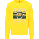 Freeze Time Photographer Photography Kids Sweatshirt Jumper Yellow