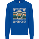 Freeze Time Photographer Photography Mens Sweatshirt Jumper Royal Blue