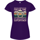 Freeze Time Photographer Photography Womens Petite Cut T-Shirt Purple