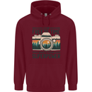 Freeze Time Photography Photographer Childrens Kids Hoodie Maroon