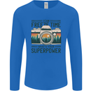 Freeze Time Photography Photographer Mens Long Sleeve T-Shirt Royal Blue