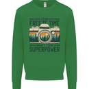 Freeze Time Photography Photographer Mens Sweatshirt Jumper Irish Green