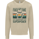 Freeze Time Photography Photographer Mens Sweatshirt Jumper Sand