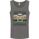 Freeze Time Photography Photographer Mens Vest Tank Top Charcoal