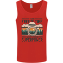 Freeze Time Photography Photographer Mens Vest Tank Top Red