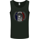 French Bodybuilding Flag Gym Training France Mens Vest Tank Top Black
