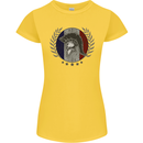 French Bodybuilding Flag Gym Training France Womens Petite Cut T-Shirt Yellow