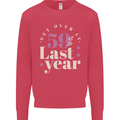 Funny 60th Birthday 59 is So Last Year Kids Sweatshirt Jumper Heliconia