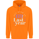 Funny 70th Birthday 69 is So Last Year Childrens Kids Hoodie Orange