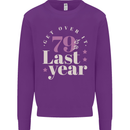 Funny 80th Birthday 79 is So Last Year Mens Sweatshirt Jumper Purple