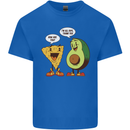 Funny Avocado Joke Kids T-Shirt Childrens Royal Blue