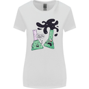Funny Chemistry Overreacting Geek Nerd Womens Wider Cut T-Shirt White